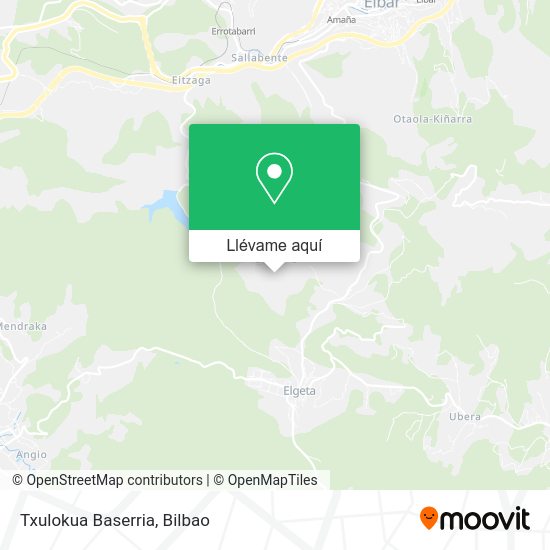 Mapa Txulokua Baserria