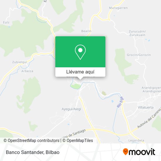 Mapa Banco Santander