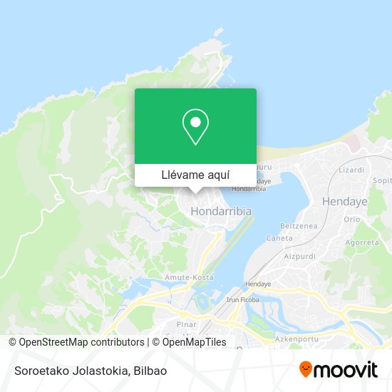 Mapa Soroetako Jolastokia