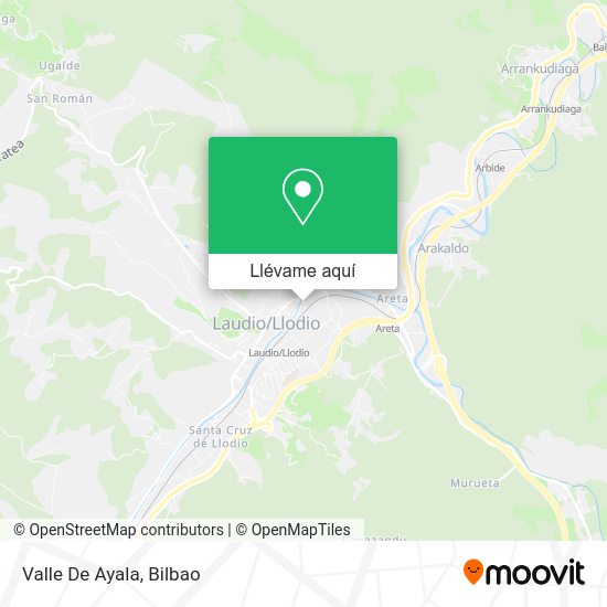 Mapa Valle De Ayala