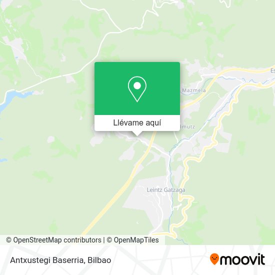 Mapa Antxustegi Baserria