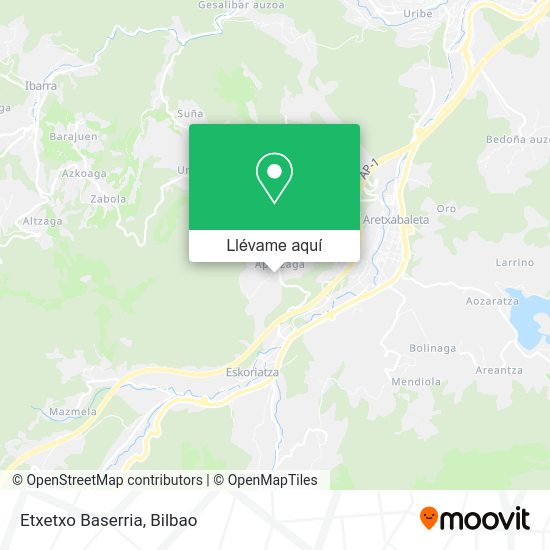 Mapa Etxetxo Baserria