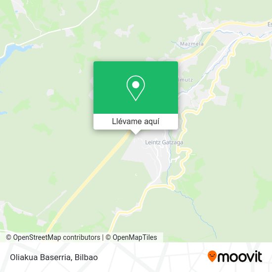 Mapa Oliakua Baserria