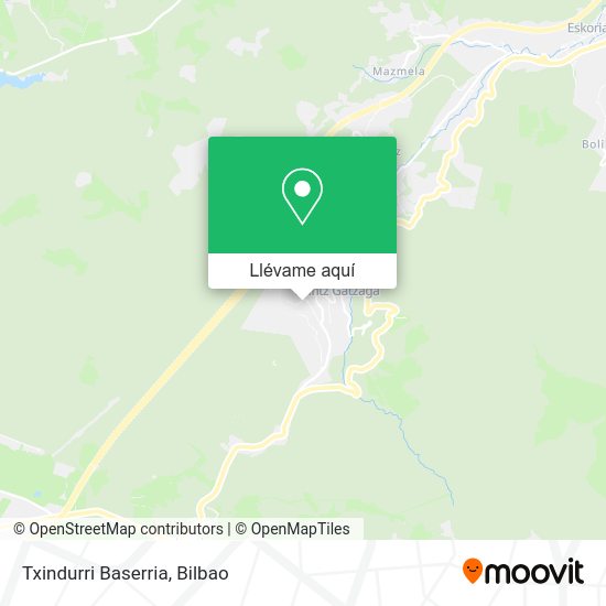 Mapa Txindurri Baserria