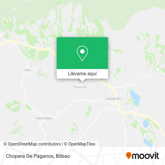 Mapa Chopera De Páganos