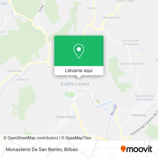 Mapa Monasterio De San Benito