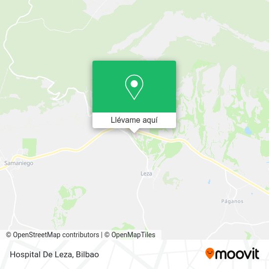 Mapa Hospital De Leza