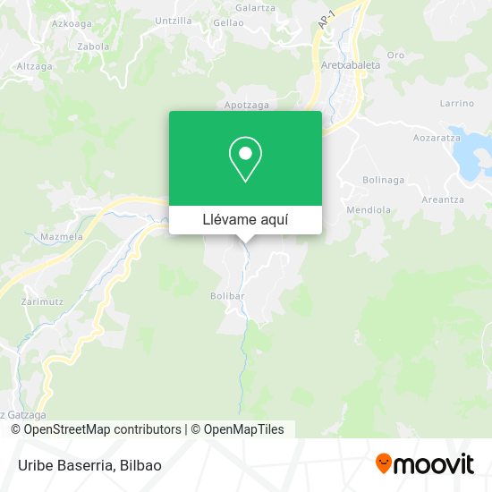 Mapa Uribe Baserria
