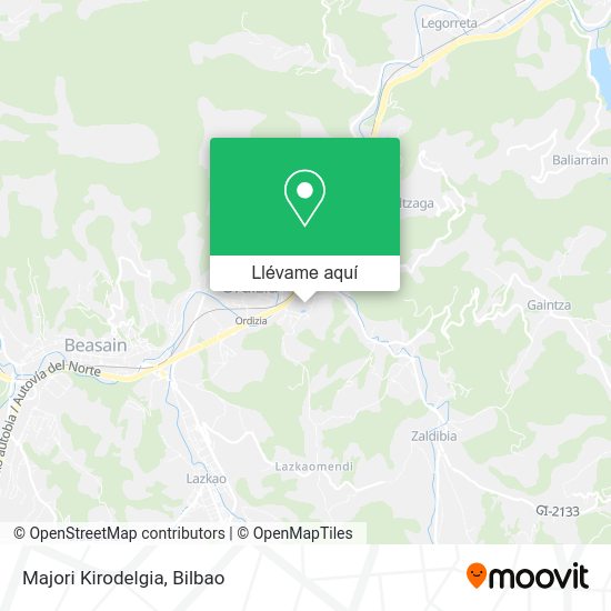 Mapa Majori Kirodelgia