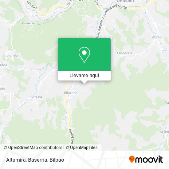 Mapa Altamira, Baserria