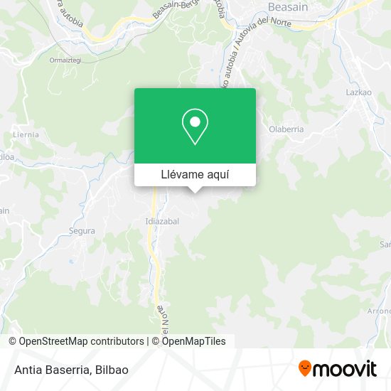 Mapa Antia Baserria