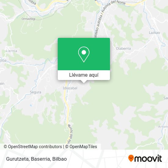 Mapa Gurutzeta, Baserria