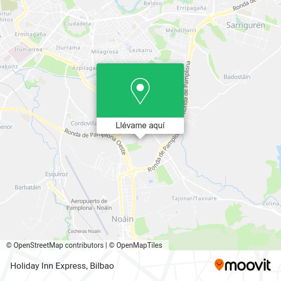 Mapa Holiday Inn Express