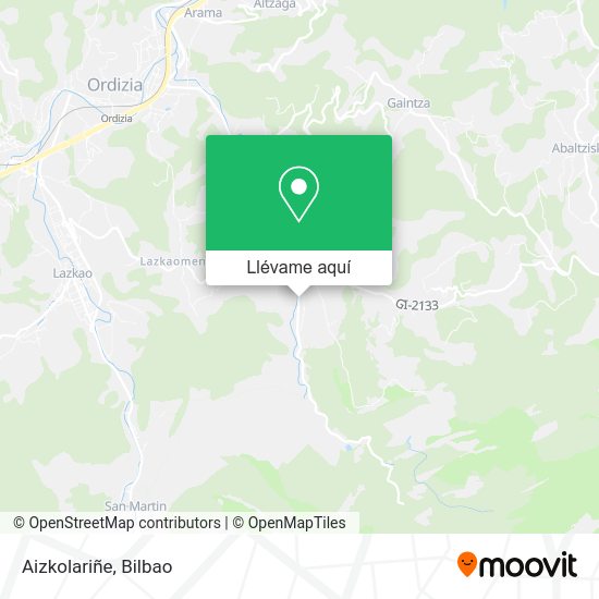 Mapa Aizkolariñe