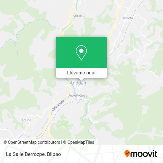 Mapa La Salle Berrozpe