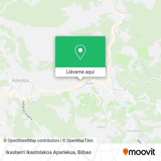 Mapa Ikasberri Ikastolakoa Aparlekua