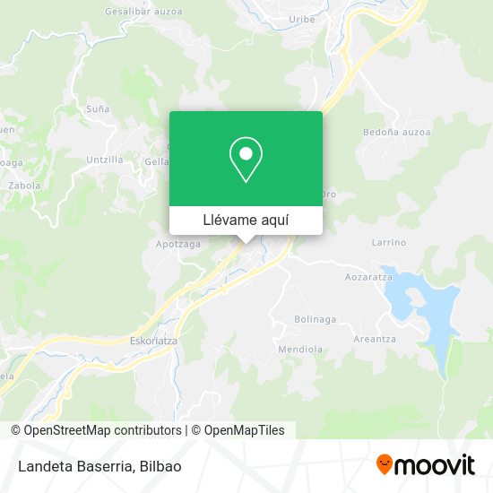 Mapa Landeta Baserria