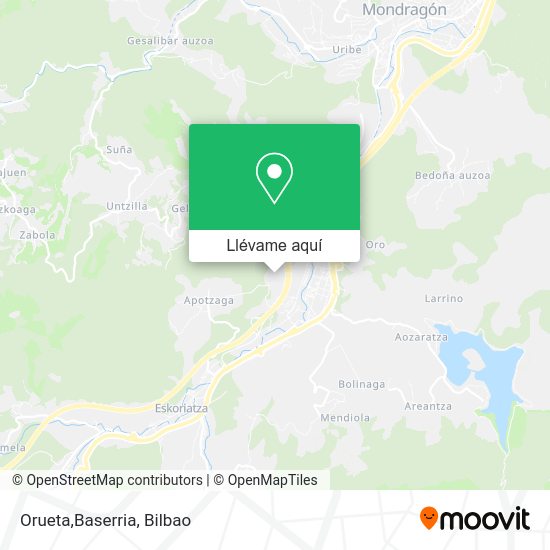 Mapa Orueta,Baserria