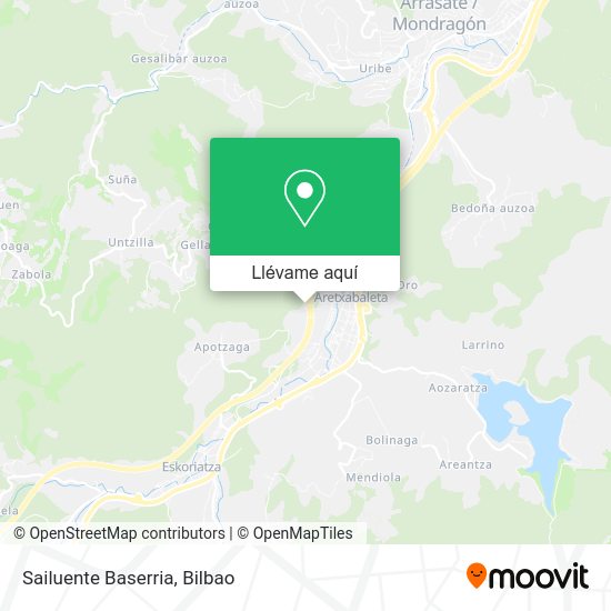 Mapa Sailuente Baserria