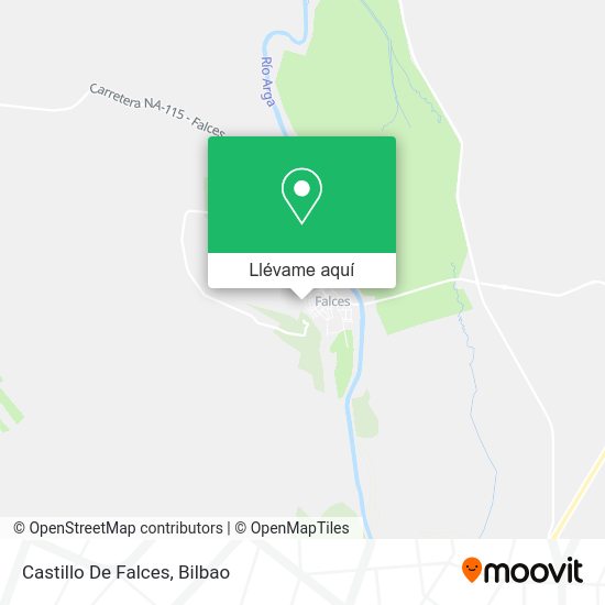 Mapa Castillo De Falces