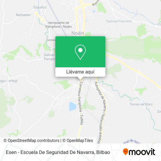 Mapa Esen - Escuela De Seguridad De Navarra