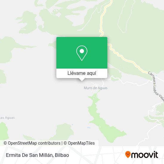 Mapa Ermita De San Millán