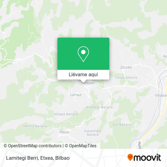 Mapa Lamitegi Berri, Etxea