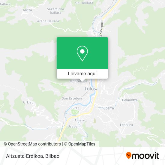 Mapa Altzusta-Erdikoa