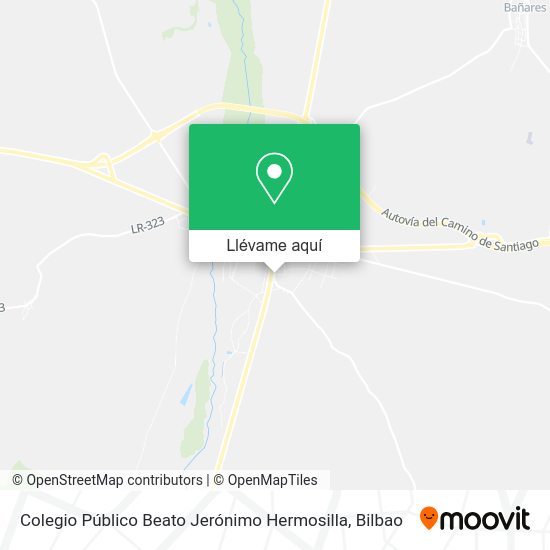 Mapa Colegio Público Beato Jerónimo Hermosilla