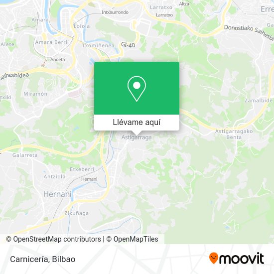 Mapa Carnicería