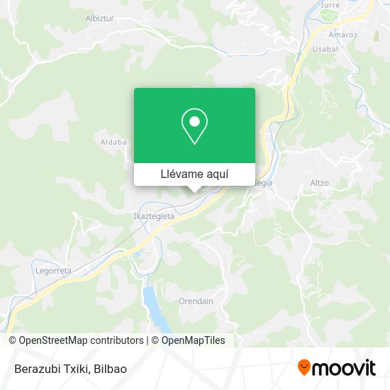 Mapa Berazubi Txiki