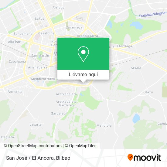 Mapa San José / El Ancora