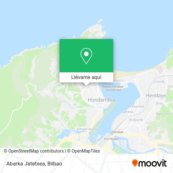 Mapa Abarka Jatetxea
