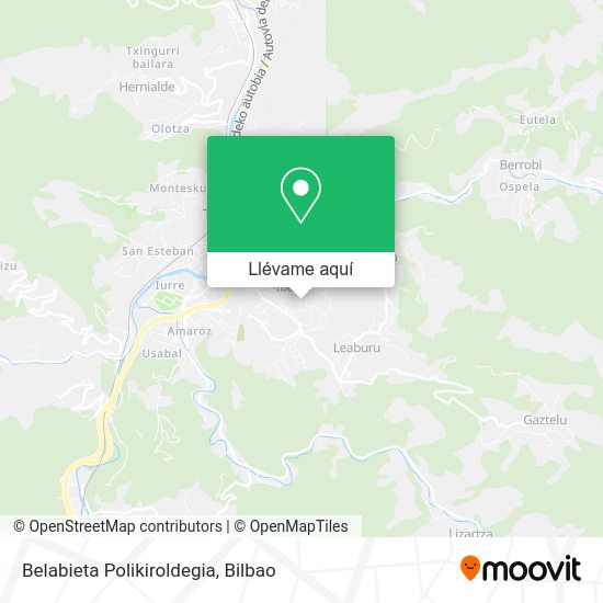 Mapa Belabieta Polikiroldegia