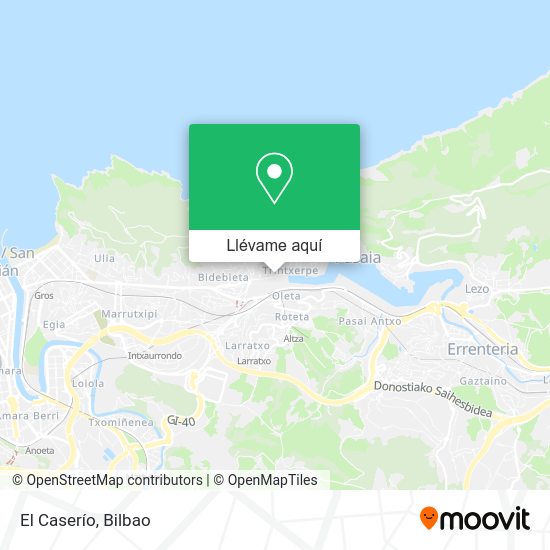 Mapa El Caserío