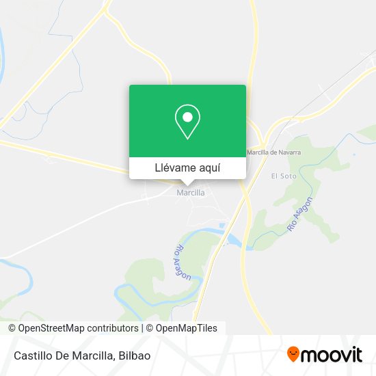 Mapa Castillo De Marcilla