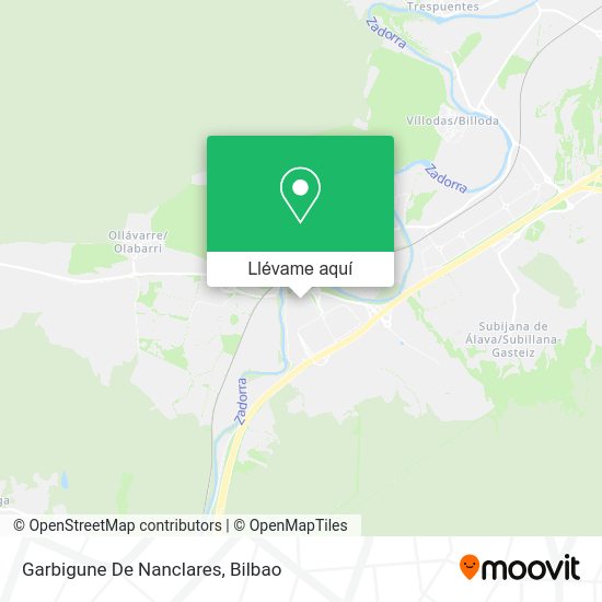 Mapa Garbigune De Nanclares