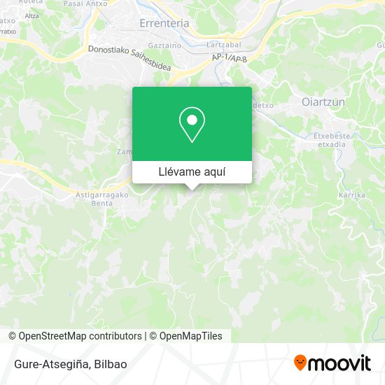 Mapa Gure-Atsegiña