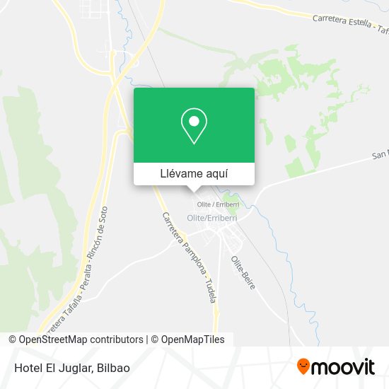 Mapa Hotel El Juglar