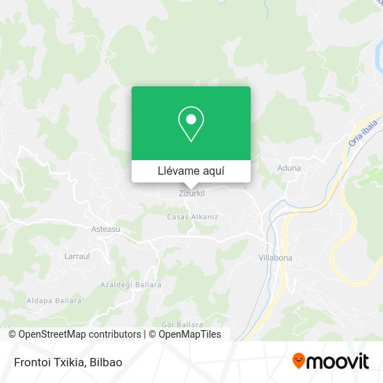 Mapa Frontoi Txikia