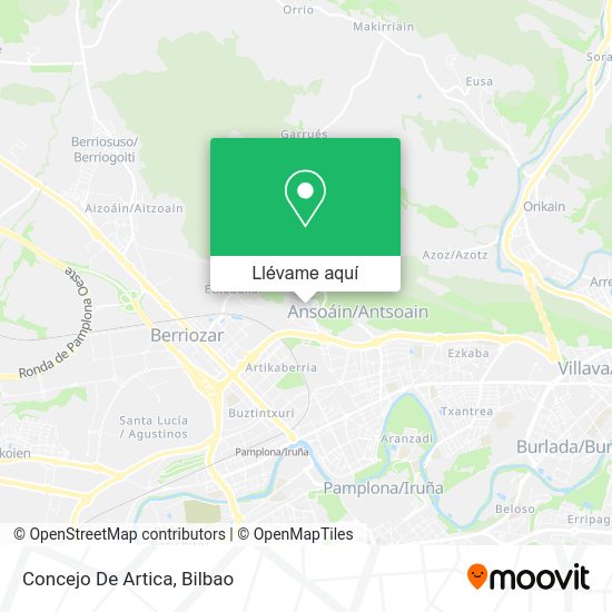 Mapa Concejo De Artica