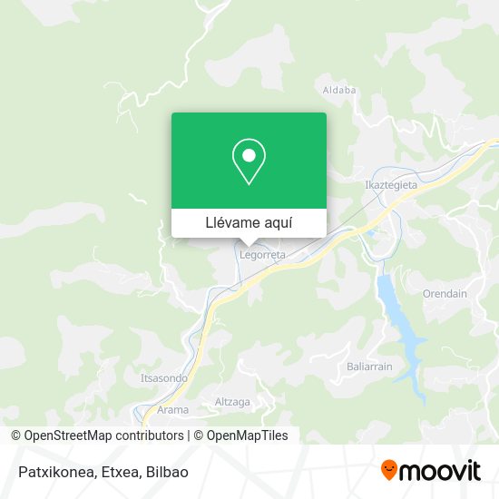 Mapa Patxikonea, Etxea