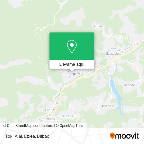 Mapa Toki Alai, Etxea