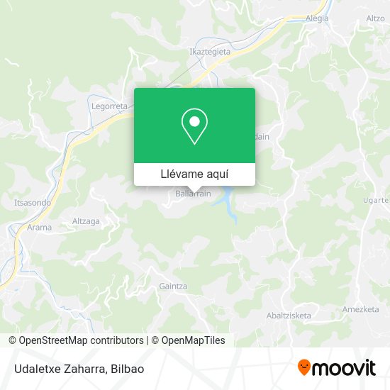 Mapa Udaletxe Zaharra