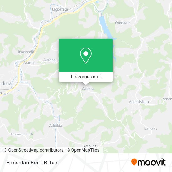 Mapa Ermentari Berri
