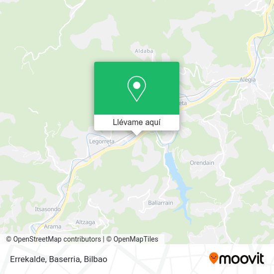 Mapa Errekalde, Baserria
