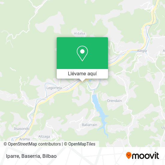 Mapa Iparre, Baserria