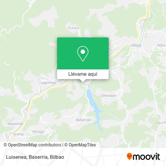 Mapa Luisenea, Baserria