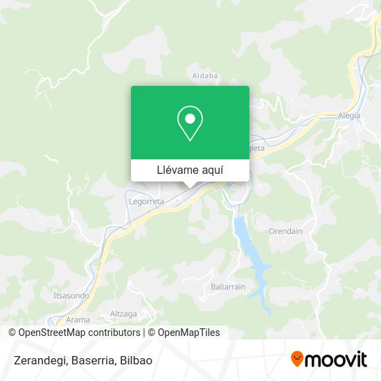 Mapa Zerandegi, Baserria