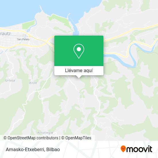 Mapa Amasko-Etxeberri